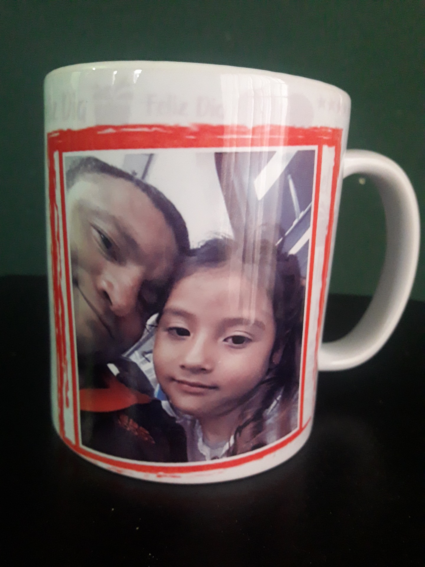 Taza importada con foto,  dia del padre 